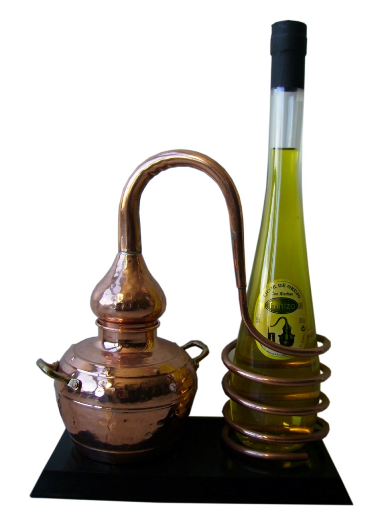 Licor de Orujo con Hierbas Panizo Alquitara